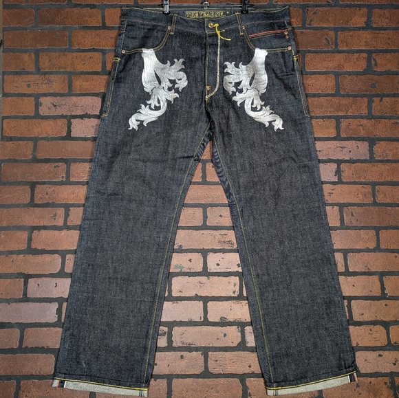 The Year Of... Artisanal Selvedge Raw Denim Jeans - Men's‎ 36 - Picture 2 of 16